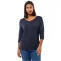 Jack Wolfskin Mola 3/4 ærmet T-shirt