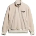 Superdry Country Club Borg Halv Lynlås Sweatshirt