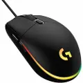 Logitech G102 LIGHTSYNC - Black - Gaming Mus - Optisk - 6 knapper - Sort med RGB lys