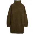 Superdry Chunky Rib Langærmet Midi-kjole