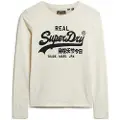 Superdry Embellished Vl Graphic T-shirt Med Lange ærmer