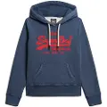 Superdry Embroidered Vl Graphic Hættetrøje