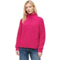 Superdry Slouchy Stitch Striktrøje Med Høj Hals