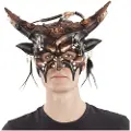MOM Steampunk-maske Med Horn