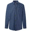 Pepe Jeans Pepe Jeanstil mænd. PM308515 Bolton blå trøje (L), Casual, Bomuld, Lange ærmer
