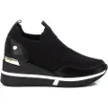 Xti Xtitil kvinder. 14308401-NEGRO Træningssko 143084 sort (39), Fast, 3-5 cm, Blonder, Casual
