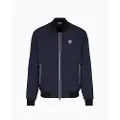 EA7 EA7til mænd. 8NPB12_PN7LZ Premium Shield Nylon Bomber i navy (XS), Casual, Sport, Multisport, Polyester, Blå