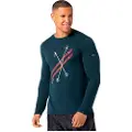 Super.natural Kryssede Ski T-shirt Med Lange ærmer