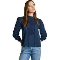 Pepe Jeans Pepe Jeanstil kvinder. PL304940 Primrose marineblå bluse (L), Casual, Bomuld, Lange ærmer