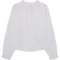 Pepe Jeans Pepe Jeanstil piger. PG301682 Bluse Tara hvid (10años= 140cm), Casual, Bomuld, Lange ærmer, børnetøj