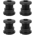 AbsoluteBLACK Short Bolts And Nuts Krankarm Skruesæt 4 Enheder