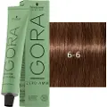 Schwarzkopf Schwarzkopf-Professional Haarfarver Igora-Zero-AmmChocolatesPermanent Color Cream 6-6 Mørkeblond choko 60 ml (1.467,00 kr / 1 l)
