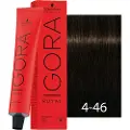 Schwarzkopf Schwarzkopf-Professional Haarfarver Igora-RoyalNude TonesPermanent Color Cream 4-46 Lysblond Beige chokolade 60 ml (1.467,00 kr / 1 l)