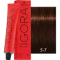 Schwarzkopf Schwarzkopf-Professional Haarfarver Igora-RoyalPermanent Color Cream 5-7 Lysebrun kobber 60 ml (1.467,00 kr / 1 l)