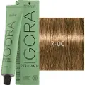 Schwarzkopf Schwarzkopf-Professional Haarfarver Igora-Zero-AmmPermanent Color Cream 7-00 Middelblond natur ekstra 60 ml (1.467,00 kr / 1 l)