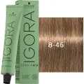 Schwarzkopf Schwarzkopf-Professional Haarfarver Igora-Zero-AmmBeige og guldPermanent Color Cream 8-46 Lysblond beige choko 60 ml (1.467,00 kr / 1 l)
