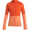 Icebreaker Merino 200 Realfleece Descender Fleecejakke Med Fuld Lynlås