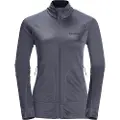 Jack Wolfskin Kammweg Fleecejakke Med Fuld Lynlås