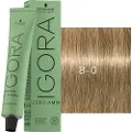 Schwarzkopf Schwarzkopf-Professional Haarfarver Igora-Zero-AmmPermanent Color Cream 8-0 Lysblond 60 ml (1.467,00 kr / 1 l)