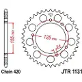JT Sprockets 420 Jtr1131.60 Steel Bagtandhjul