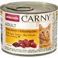 Animonda Carny Adult 6 x 200 g - Okse, kylling & andehjerter