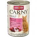 Animonda Carny Adult 6 x 400 g - Okse, Kalkun & Rejer