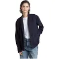 G-Star G-Startil kvinder. D25210-D714-3873 Boyfriend 3D-jakke navy (L), Casual, Viscose, Lange ærmer, Blå