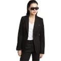 G-Star G-Startil kvinder. D25208-D715-6484 Klassisk figursyet blazer sort (XXS), Casual, Bomuld