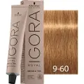 Schwarzkopf Schwarzkopf-Professional Haarfarver Igora-RoyalAbsolutes Permanent Anti-Age Color Creme 9-60 Ekstra lyseblond choko natur 60 ml (1.483,00 kr / 1 l)