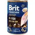Brit Premium by Nature 6 x 400 g - Fisk & Fiskehud