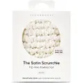 Vegan Boost Satijnen Scrunchies Wit Klein Formaat - 8pcs