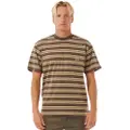 Rip Curl Search Stripe T-shirt Med Korte ærmer