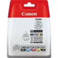 Canon PGI-580/CLI-581 / 2078C008 BK/C/M/ - Blækpatron Cyan