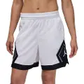 Jordan Sport Diamond-shorts (10 cm) til kvinder - hvid