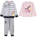 Cerda Group Cotton Brushed Princess Træningsdragt 3 Stykker
