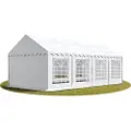 TOOLPORT 3x9m, Partytelt, PVC-teltdug, hvid