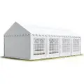 TOOLPORT 3x8m, Partytelt, PVC-teltdug, hvid