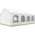 TOOLPORT 3x9m, Partytelt, PE-teltdug, hvid