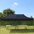 TOOLPORT 3x6m, stål, easy-up-pavillon, uden sidedele, sort