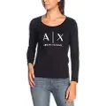 Armani Exchange 8nytdg_yj16z T-shirt Med Lange ærmer