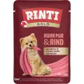 Rinti Gold 10 x 100 g - Kylling & Okse