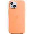 Apple iPhone 15 Apple Silikone Cover med MagSafe MT0W3ZM/A - Appelsinsorbet