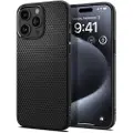 Spigen Liquid Air - matte black - iPhone 15 Pro