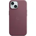 Apple iPhone 15 Apple FineWoven Cover med MagSafe MT3E3ZM/A - Morbær