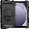 Just in Case Samsung Galaxy Tab A9+ Shockproof Rotating 360 Omslag