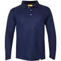 IQ-UV Uv 50+ Polo Med Lange ærmer