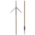 Salvimar Inox 17-4ph Tahitiana 45 Degree Angle 7.5 Mm Dobbelt Flopper Pneumatisk Spydskaft
