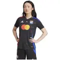 Adidas Olympique Lyon 24/25 Væk Dame-t-shirt Med Korte ærmer