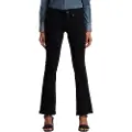 G-Star G-Startil kvinder. D01896-B964-A810 Jeans Midge Bootcut sort (27/30), Casual, Bomuld, Denim