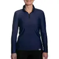 IQ-UV Uv Aqua Halv Lynlås Sweatshirt